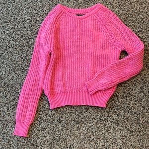 Bright Pink Sweater